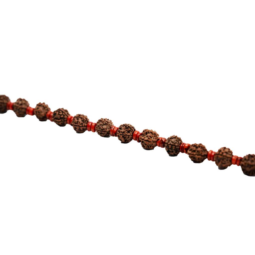 Rudraksh Coral Mala