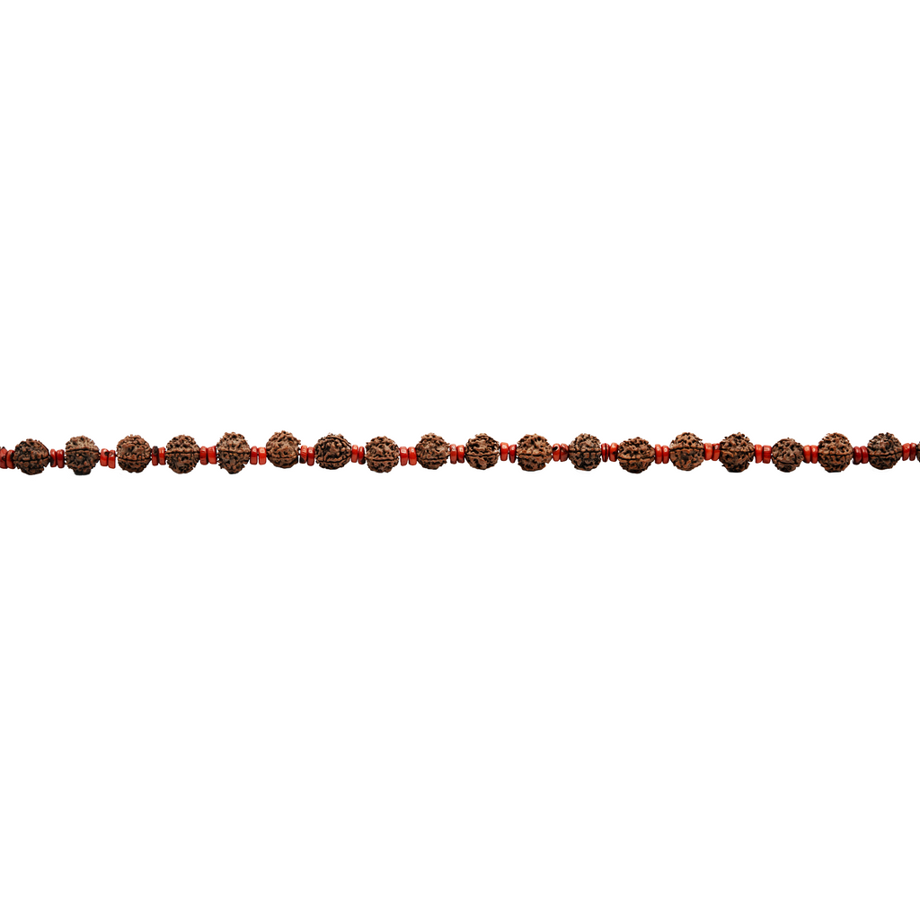 Rudraksh Coral Mala