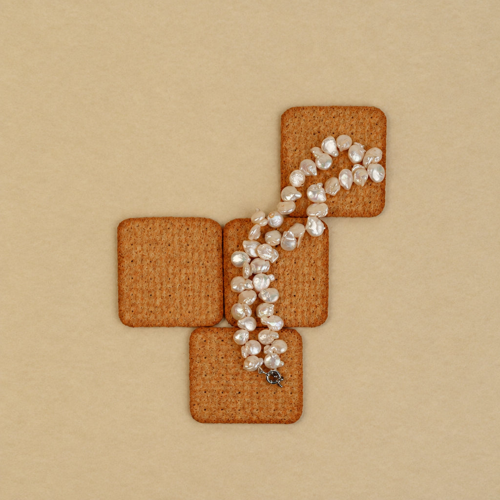 Petal Pearl Necklace
