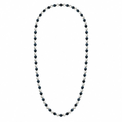 Sapphire Moons necklace detail