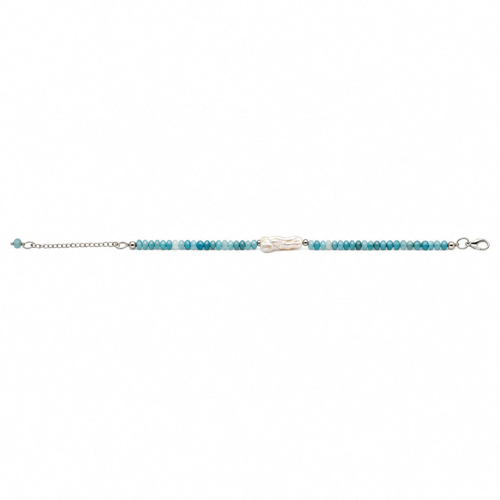 Mono Pearl Aquamarine