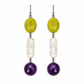 Terrestrial Traces Lime & Jamun Jadeite