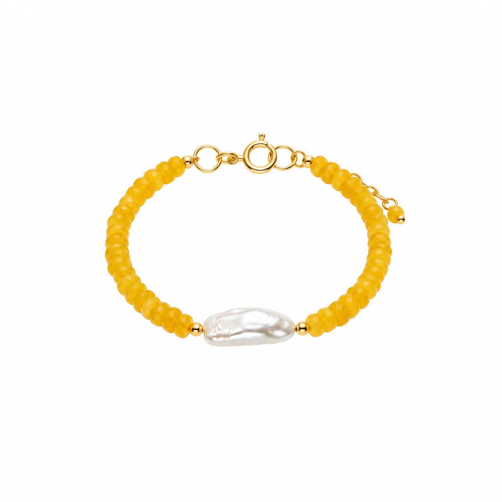 Mono Pearl Yellow Jadeite