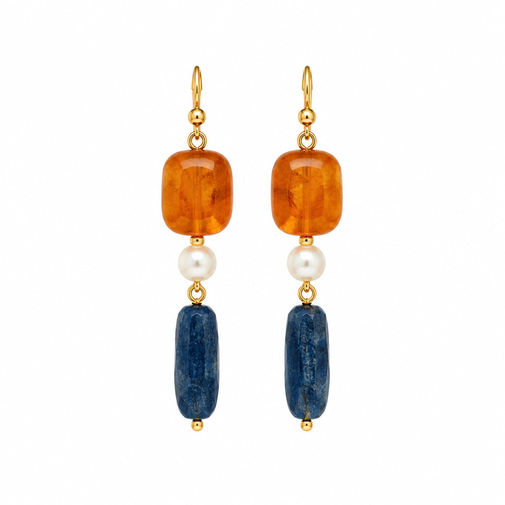 The Ember Veil earrings detail