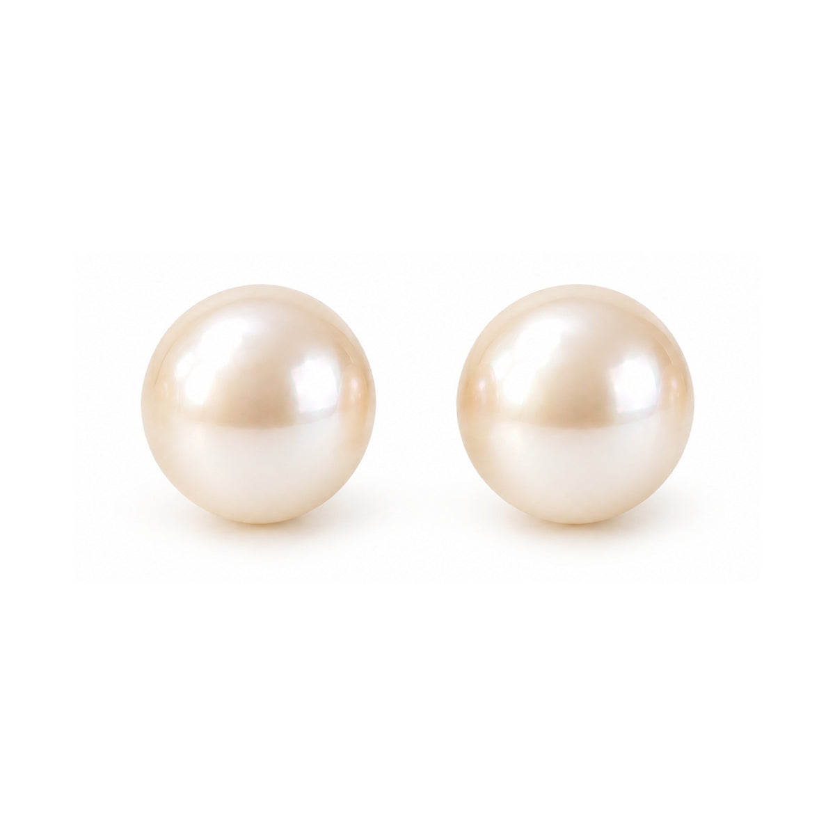 Classic Round Pearl Studs