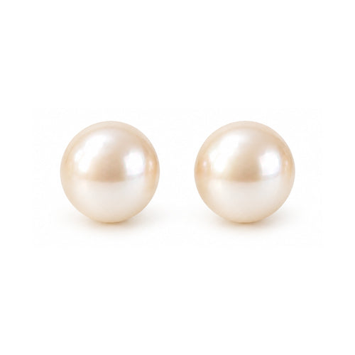 Classic Round Pearl Studs